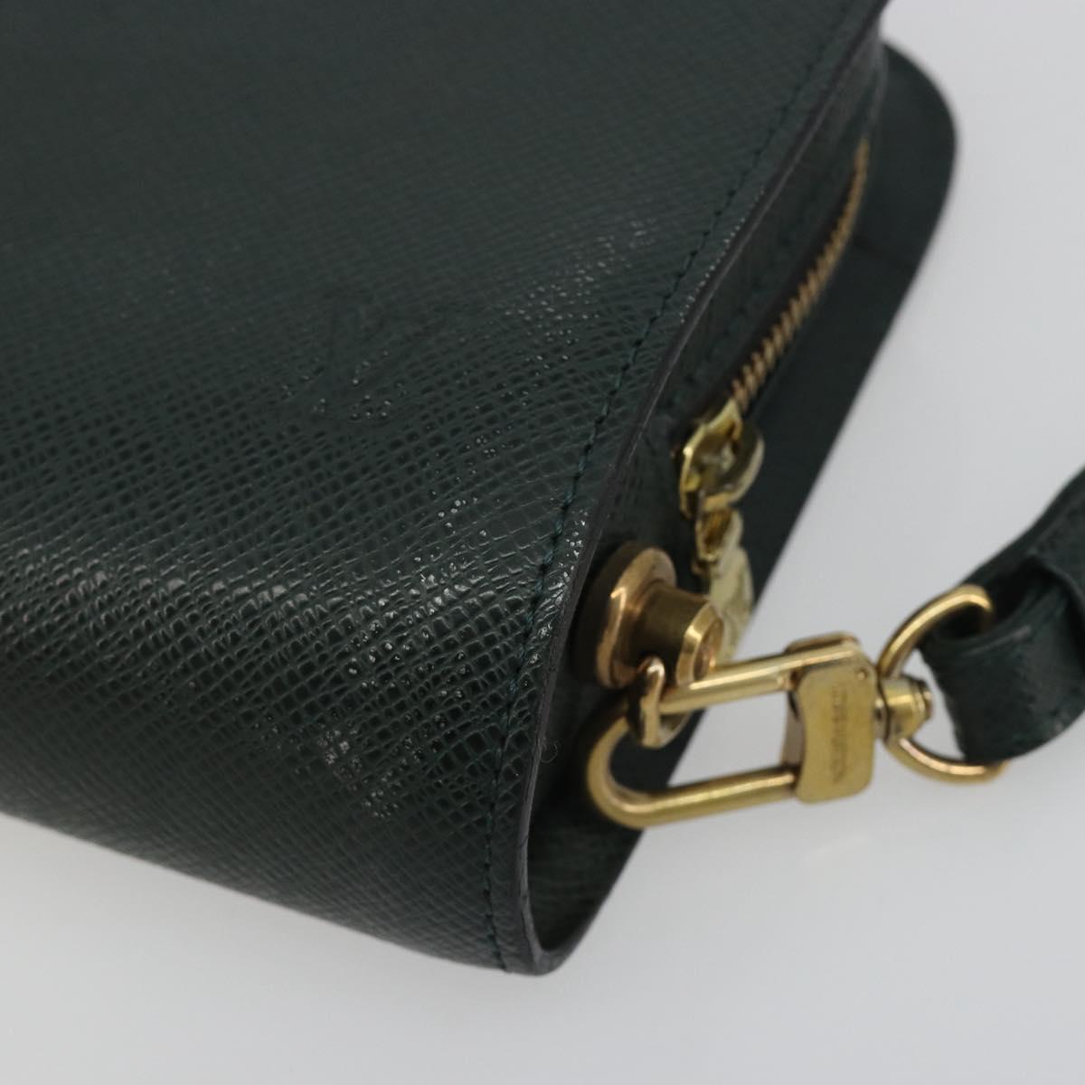 LOUIS VUITTON Taiga Baikal Clutch Bag Epicea M30184 LV Auth 190518