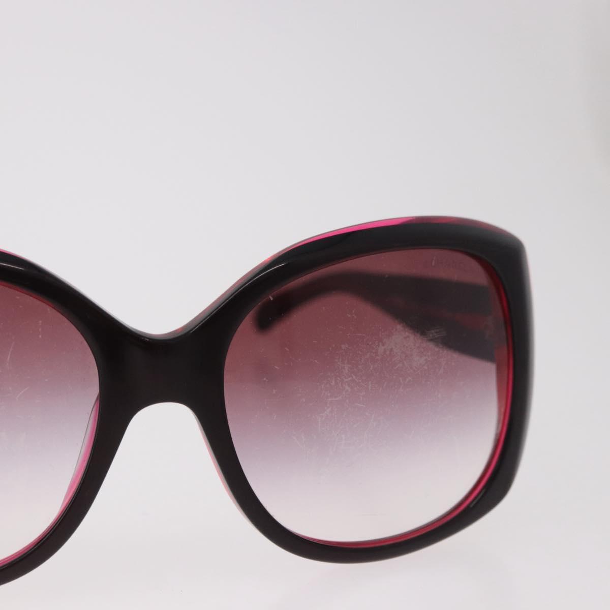 CHANEL Sunglasses Plastic Red CC Auth 190521