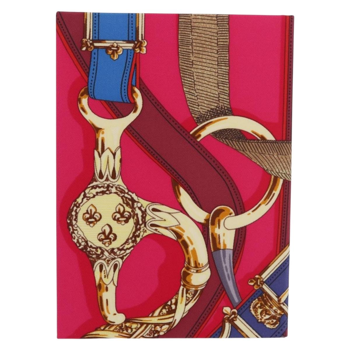 HERMES Note Silk Red Auth 190523M