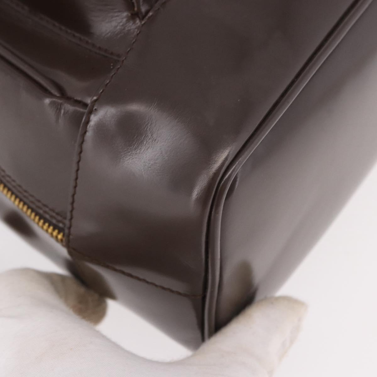 GUCCI Body Bag PVC Brown Gold 003 2113 Auth 190556