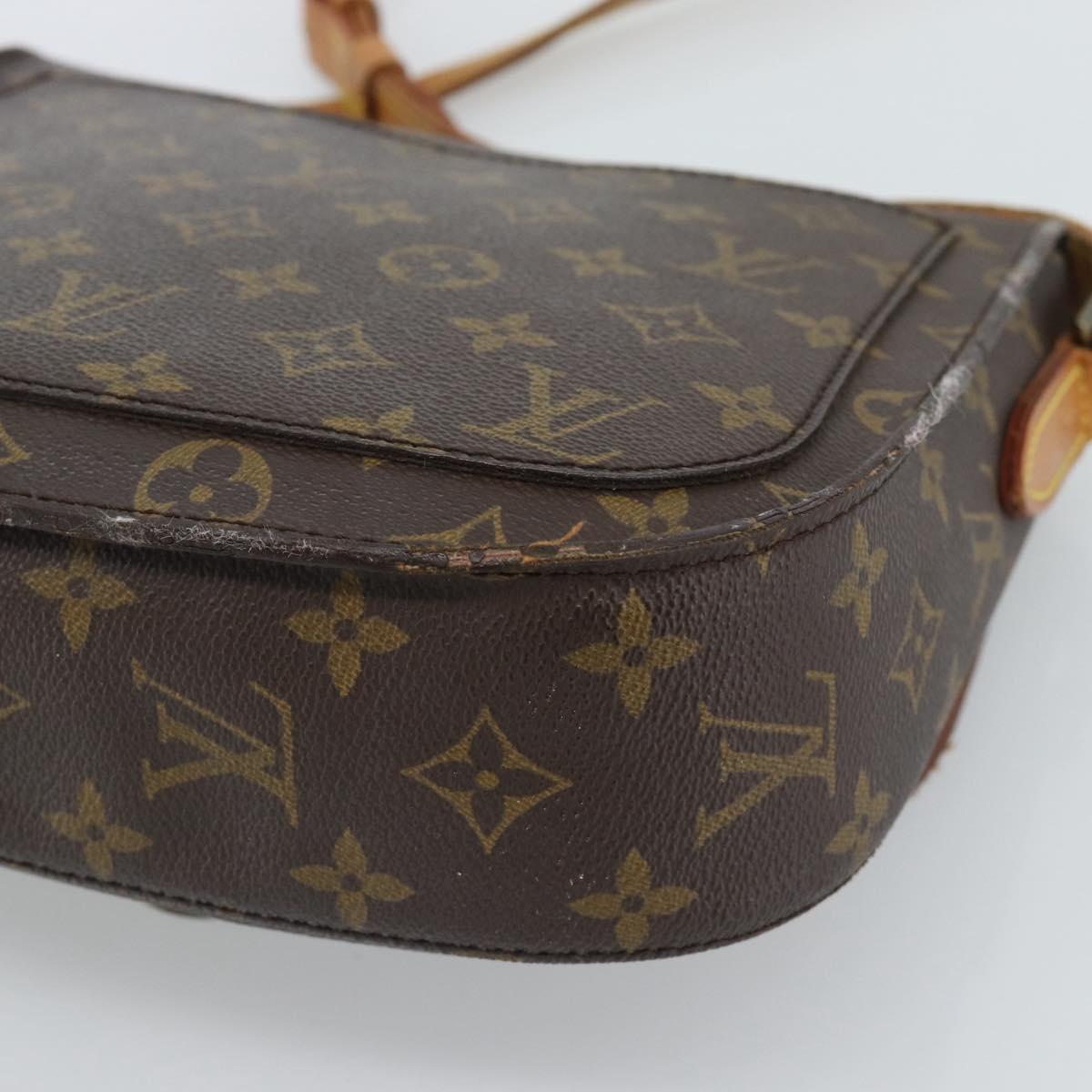 LOUIS VUITTON Monogram Saint Cloud GM Shoulder Bag M51242 LV Auth 190601