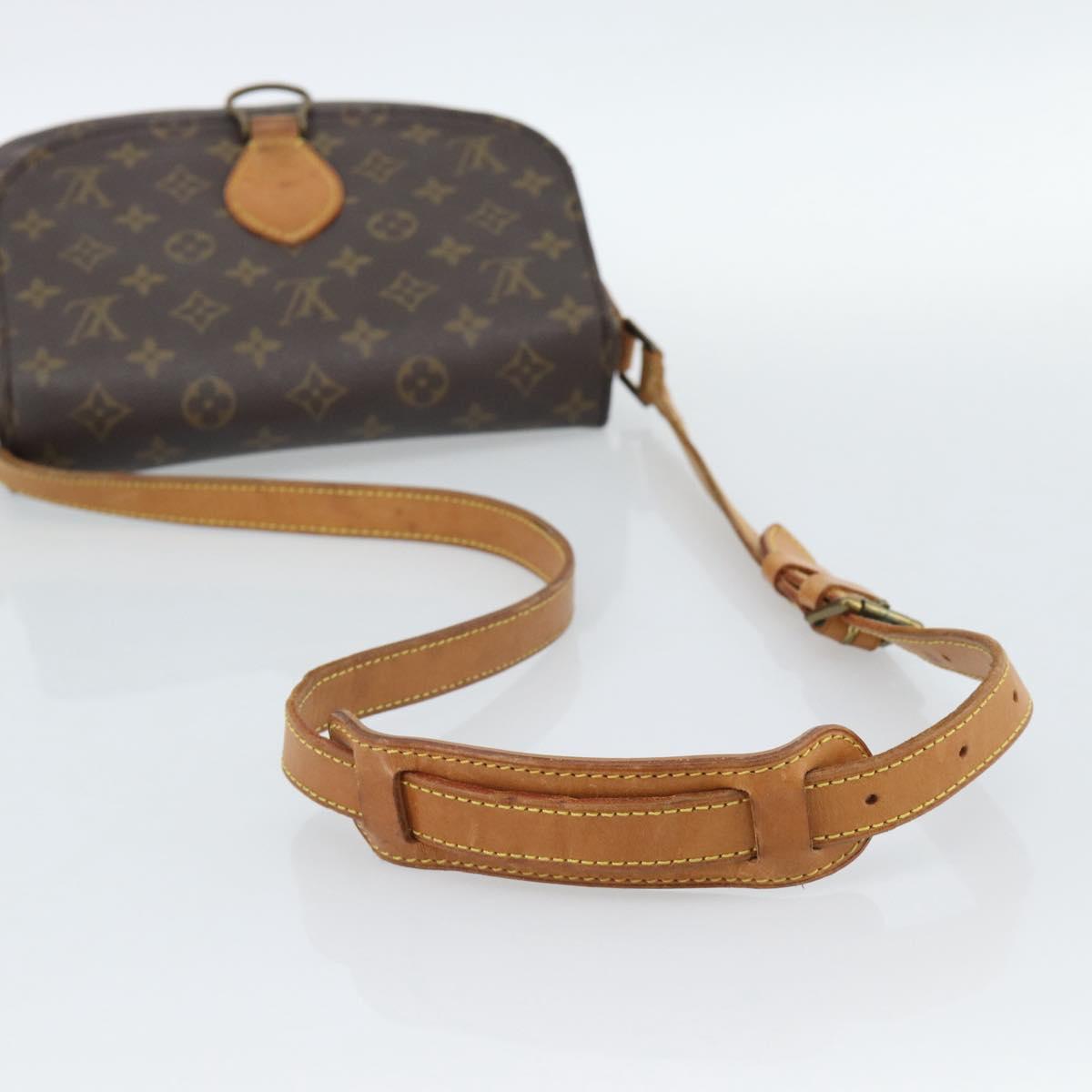 LOUIS VUITTON Monogram Saint Cloud GM Shoulder Bag M51242 LV Auth 190601