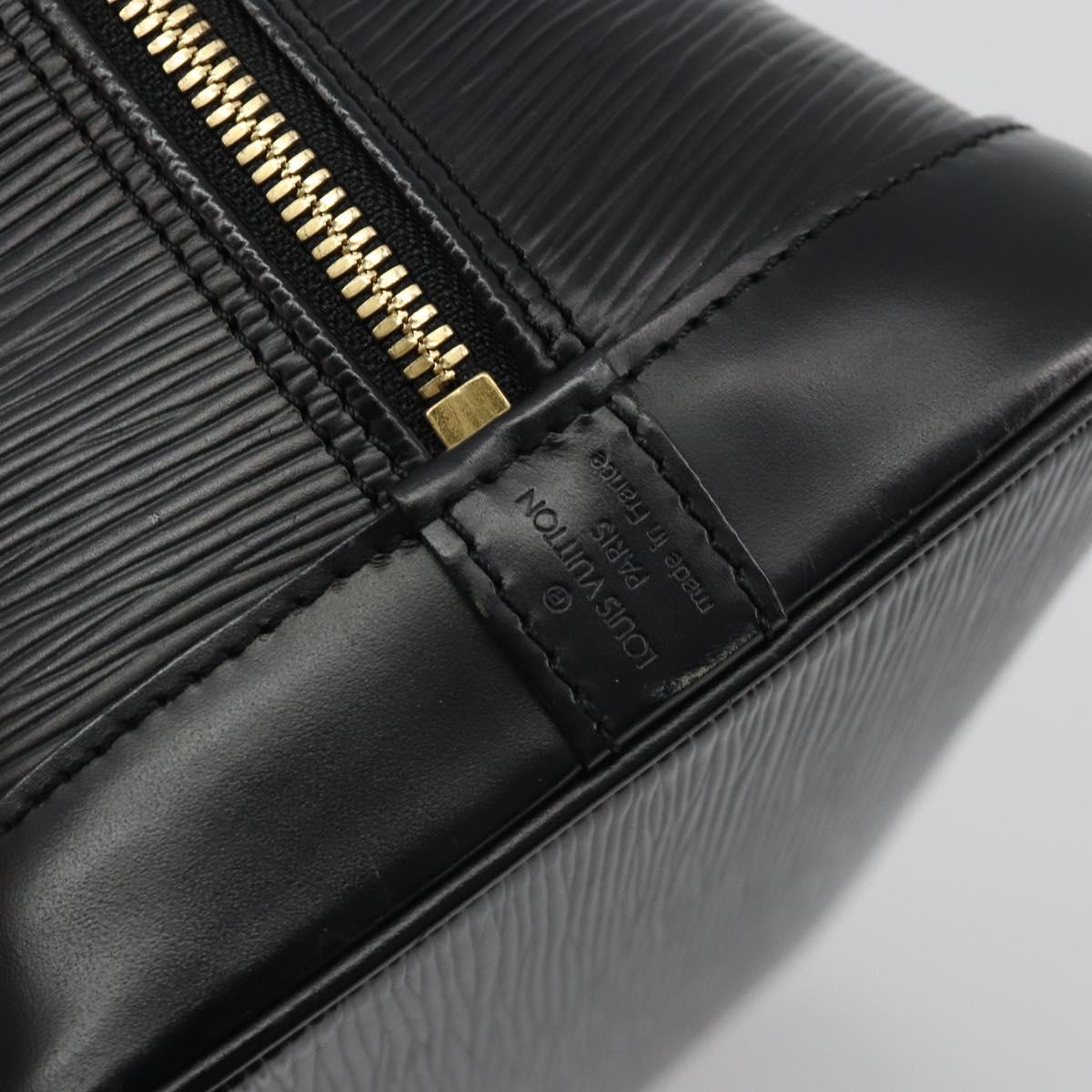 LOUIS VUITTON Epi Alma Hand Bag Noir Black M52142 LV Auth 190623A