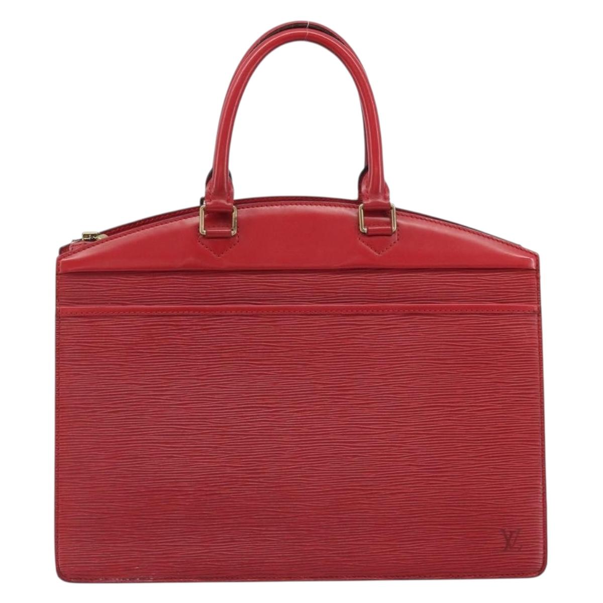 LOUIS VUITTON Epi Riviera Hand Bag Red M48187 LV Auth 190625