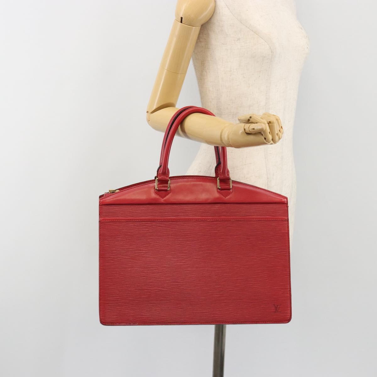LOUIS VUITTON Epi Riviera Hand Bag Red M48187 LV Auth 190625