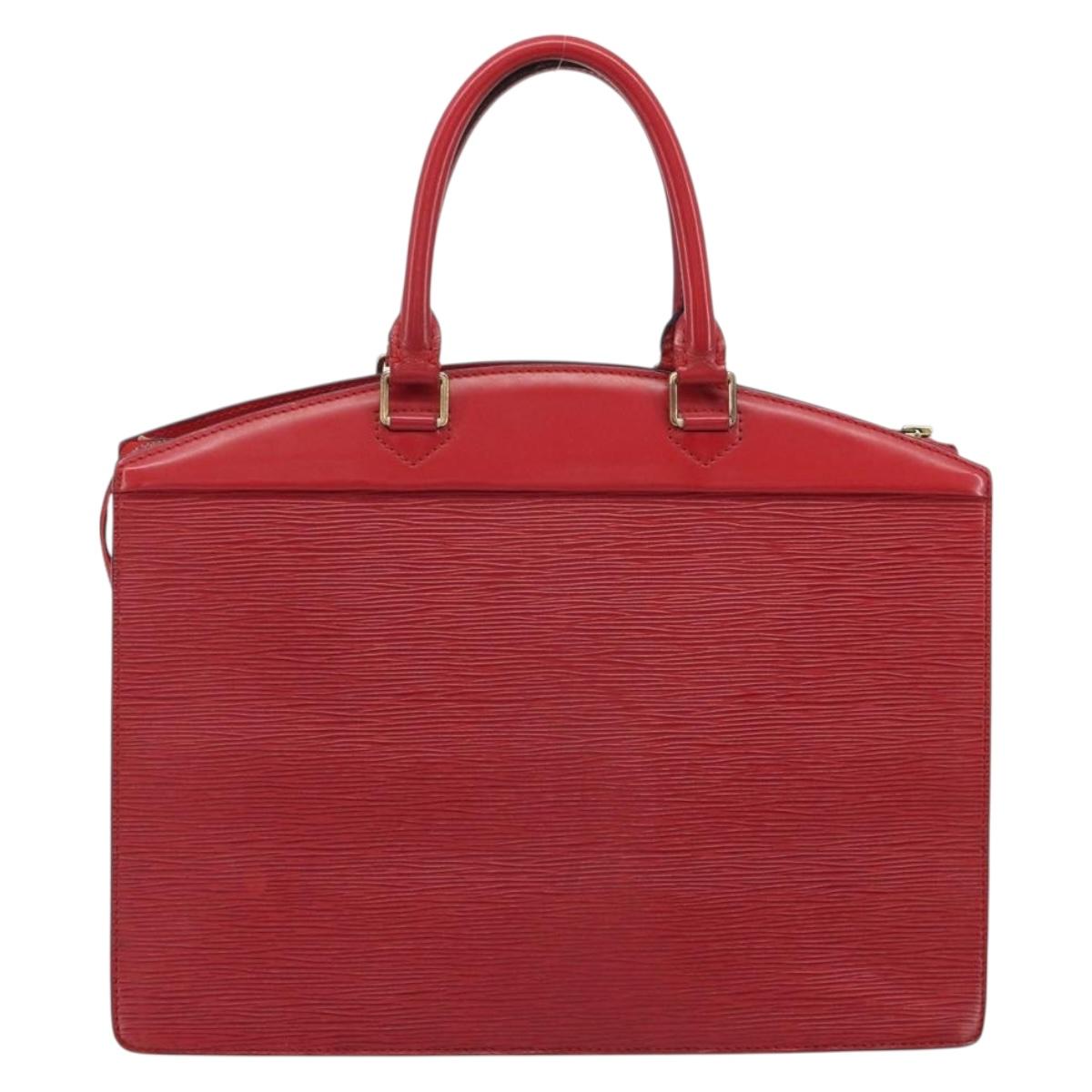 LOUIS VUITTON Epi Riviera Hand Bag Red M48187 LV Auth 190625