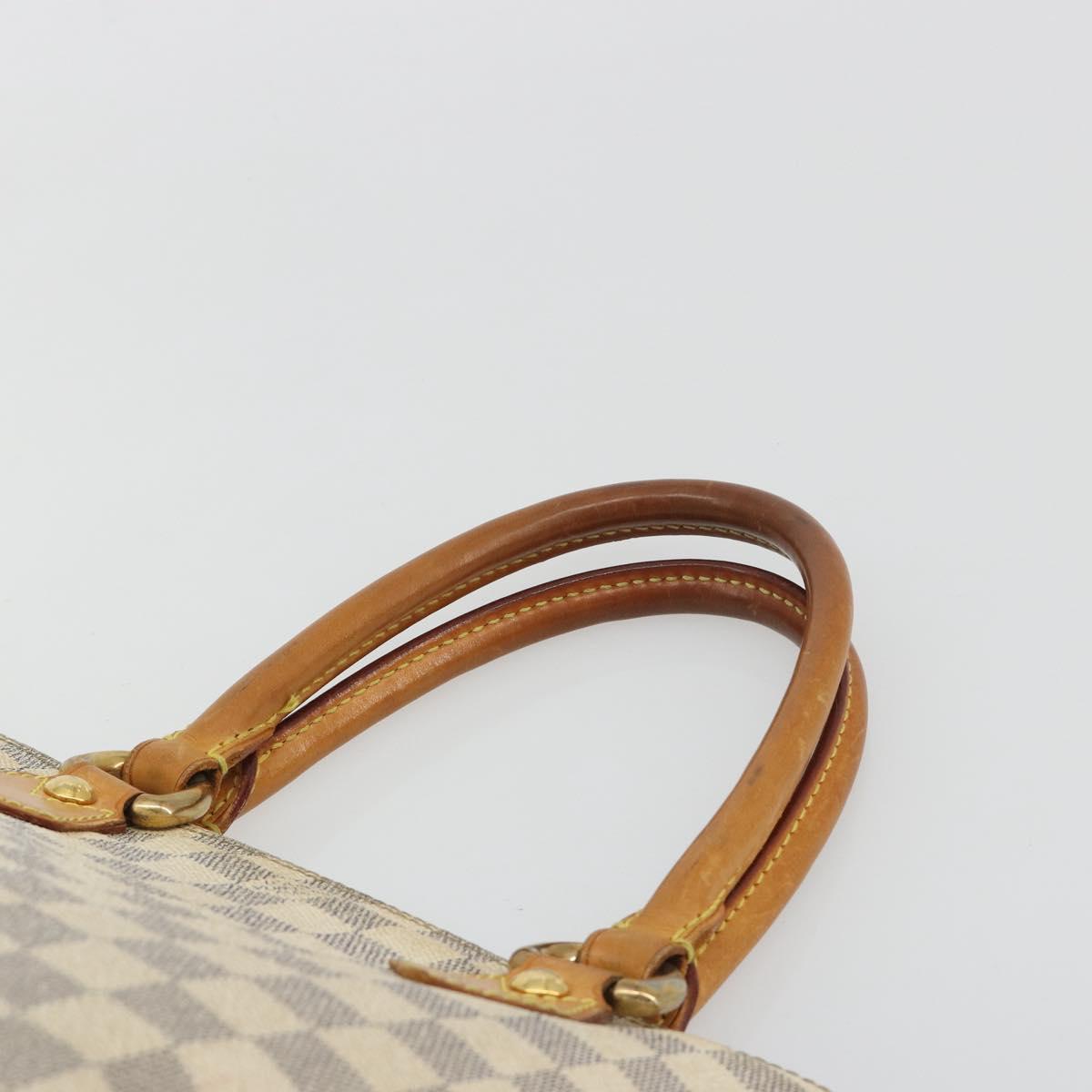 LOUIS VUITTON Damier Azur Saleya PM Tote Bag N51186 LV Auth 190633