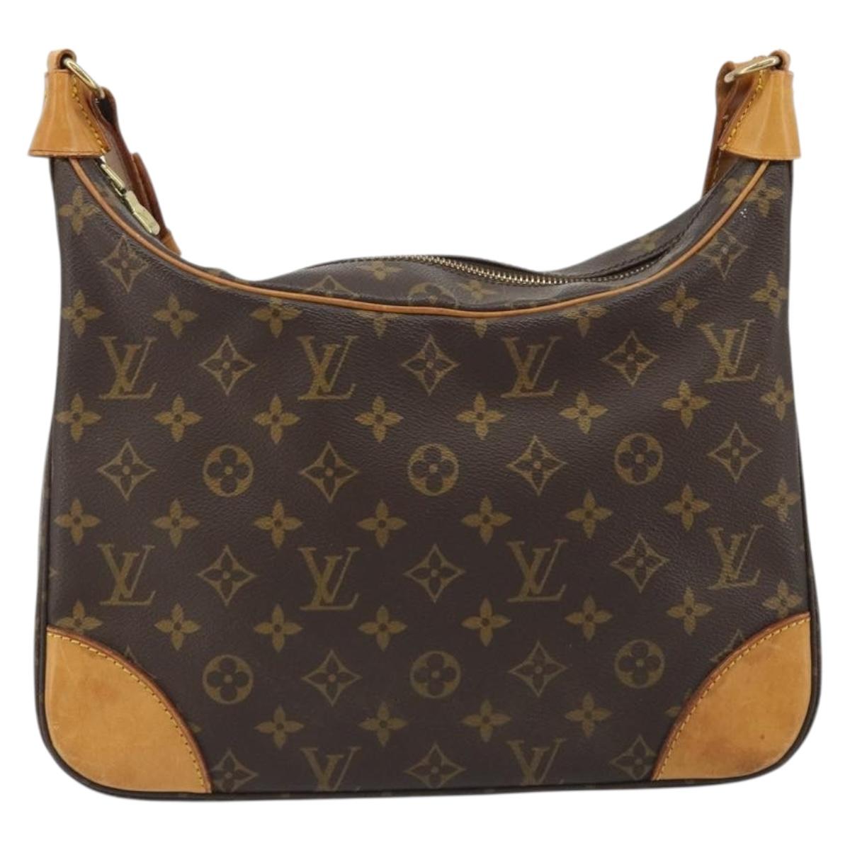 LOUIS VUITTON Monogram Boulogne 30 Shoulder Bag M51265 LV Auth 190635