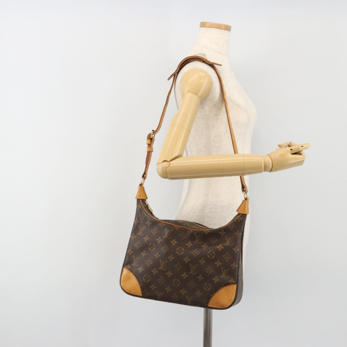 LOUIS VUITTON Monogram Boulogne 30 Shoulder Bag M51265 LV Auth 190635