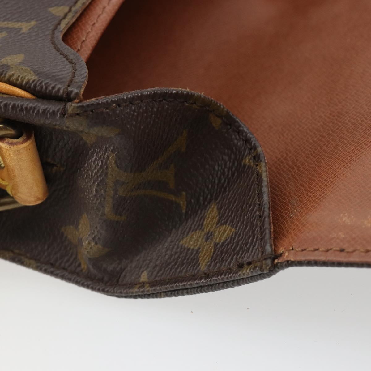 LOUIS VUITTON Monogram Cartouchiere MM Shoulder Bag M51253 LV Auth 190636