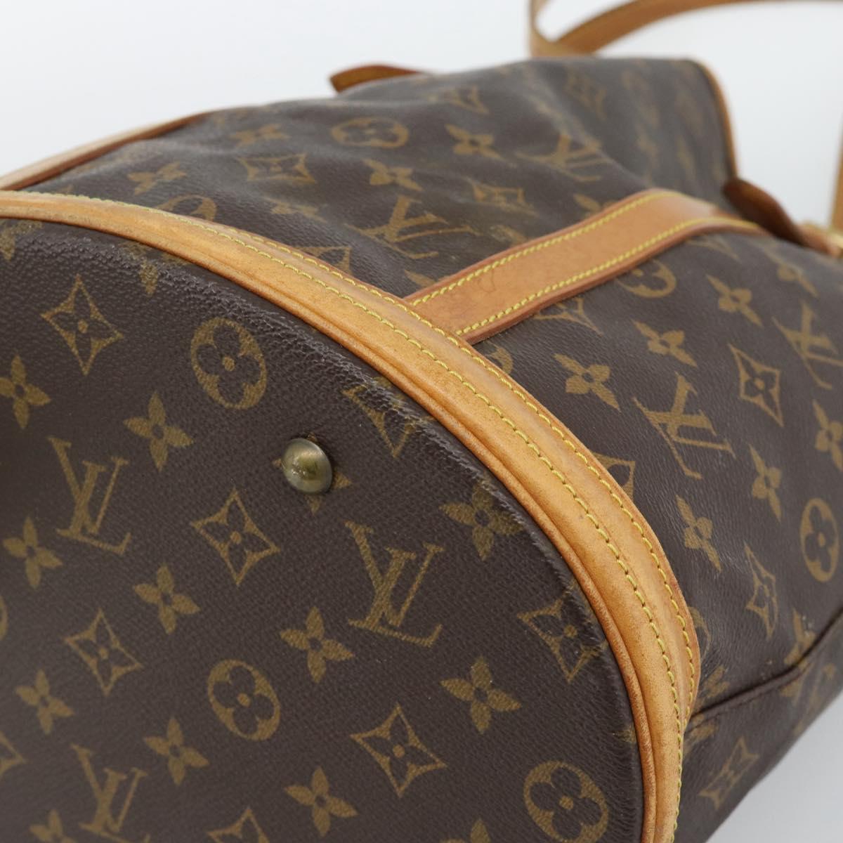 LOUIS VUITTON Monogram Bucket GM Shoulder Bag M42236 LV Auth 190639