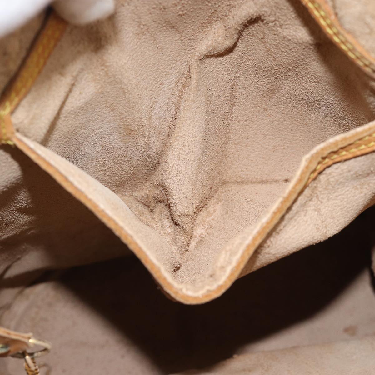 LOUIS VUITTON Monogram Bucket GM Shoulder Bag M42236 LV Auth 190639