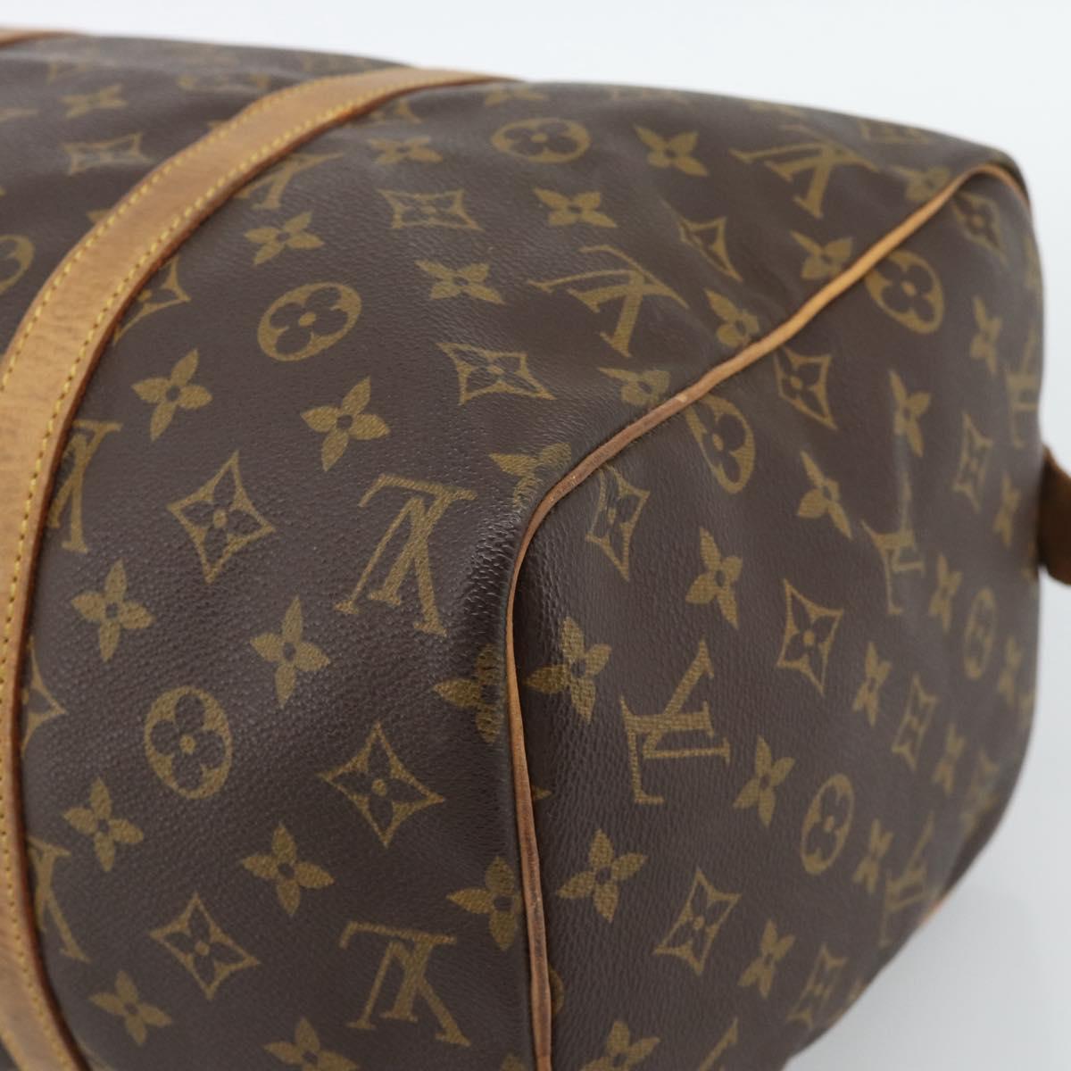 LOUIS VUITTON Monogram Sac Souple 35 Boston Bag M41626 LV Auth 190642
