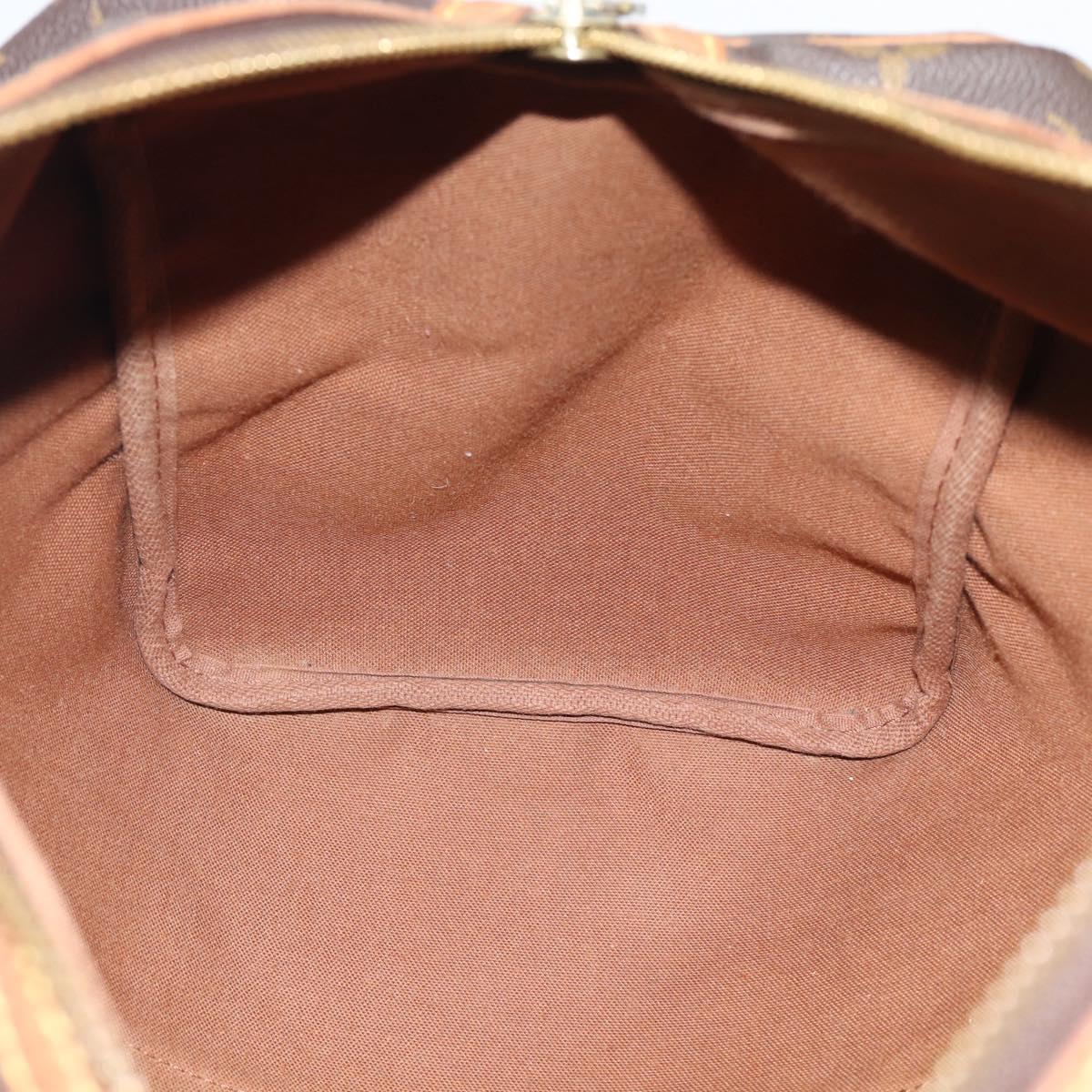 LOUIS VUITTON Monogram Sac Souple 35 Boston Bag M41626 LV Auth 190642