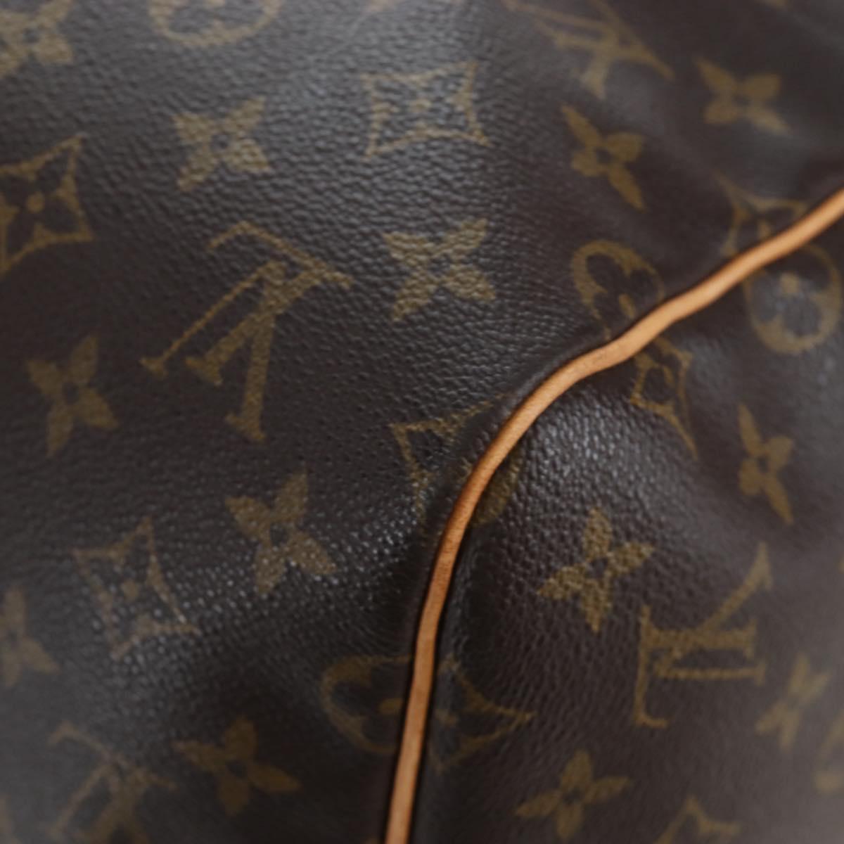 LOUIS VUITTON Monogram Keepall 55 Boston Bag M41424 LV Auth 190643A