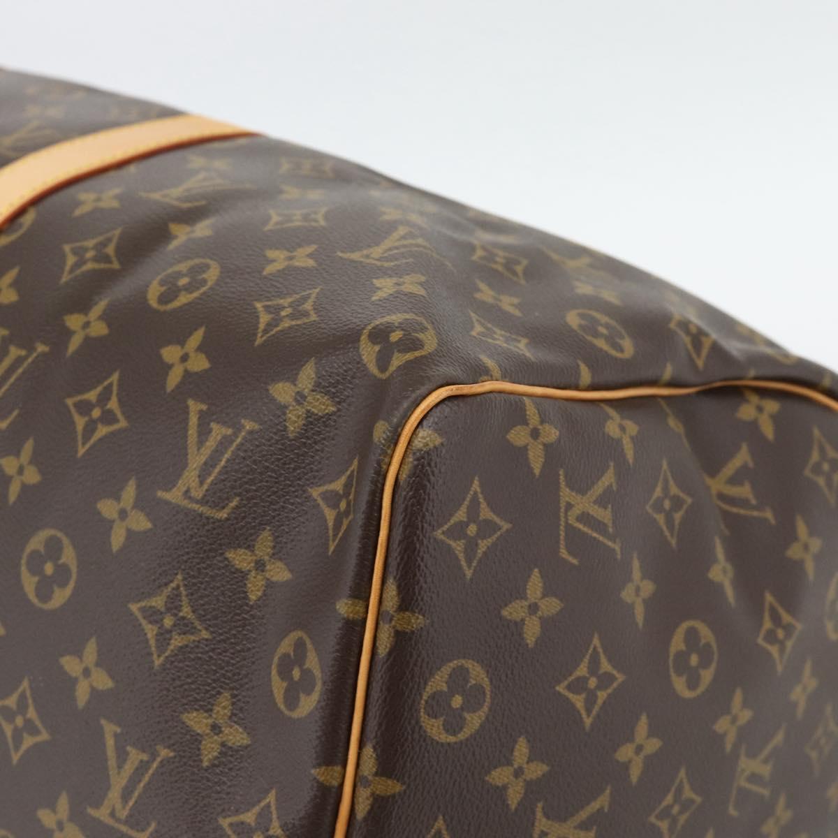 LOUIS VUITTON Monogram Keepall 50 Boston Bag M41426 LV Auth 190644