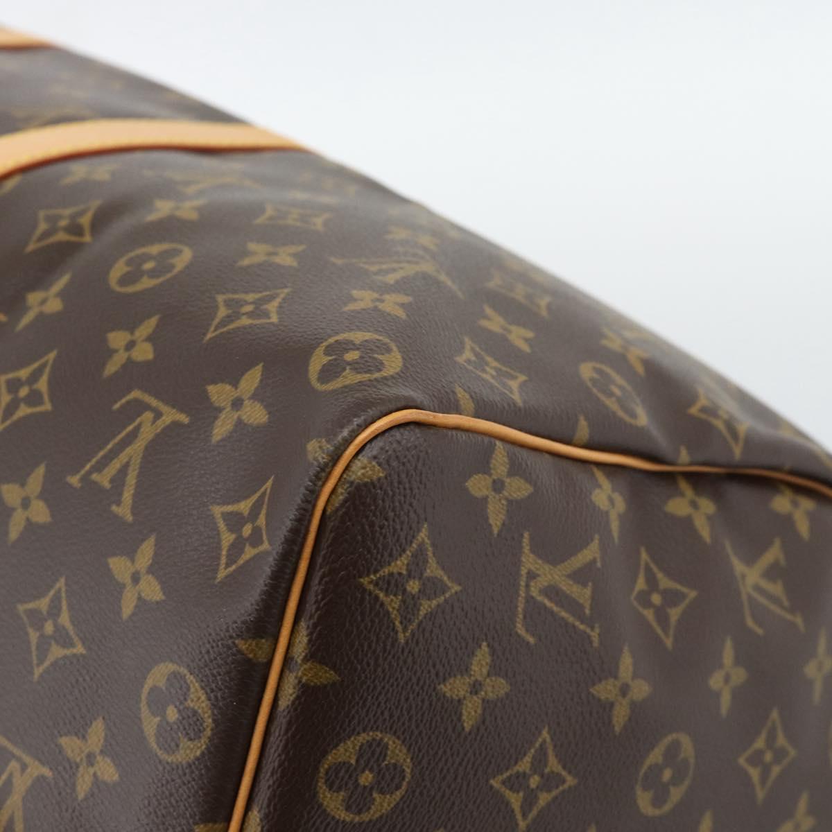 LOUIS VUITTON Monogram Keepall 50 Boston Bag M41426 LV Auth 190644