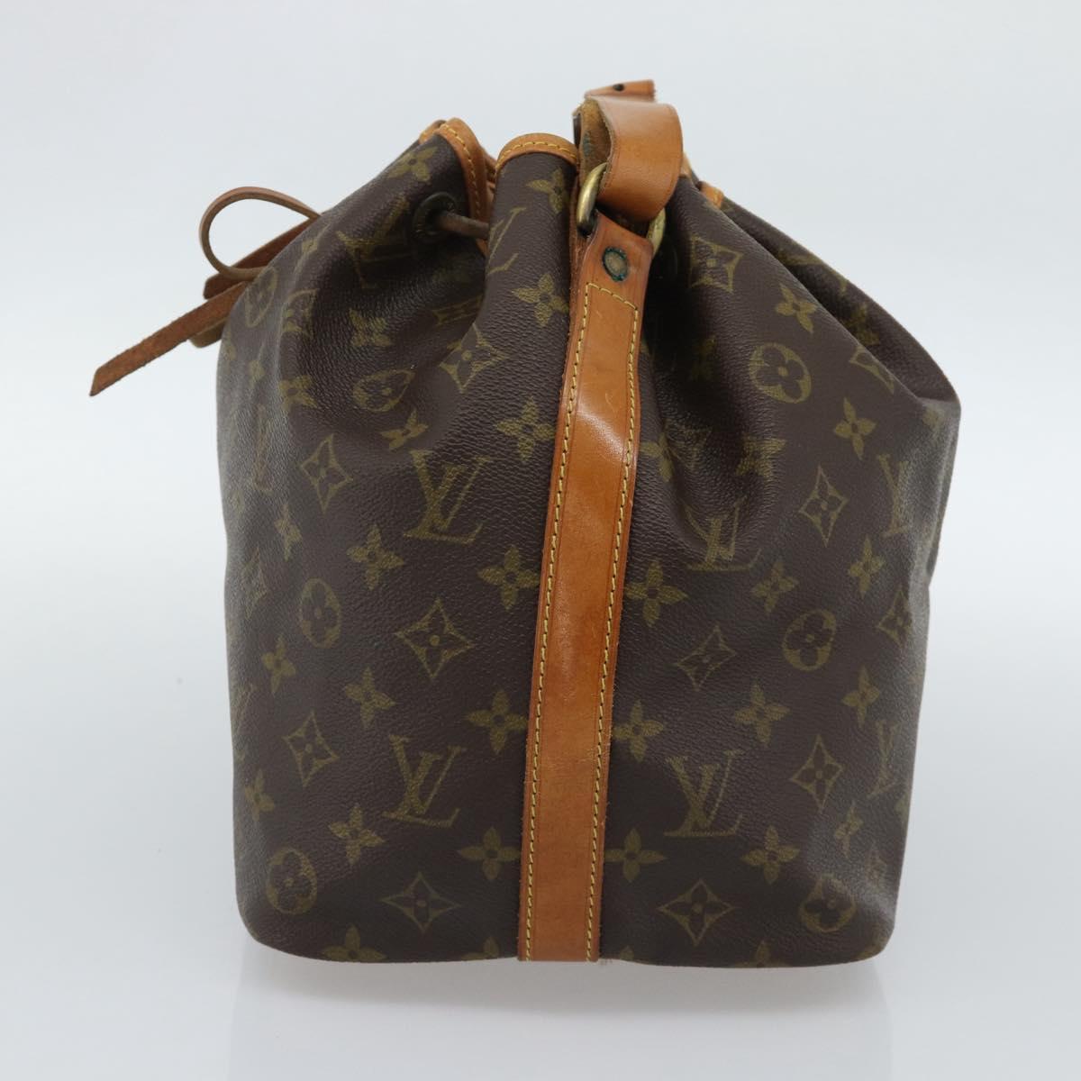 LOUIS VUITTON Monogram Petit Noe Shoulder Bag M42226 LV Auth 190645A