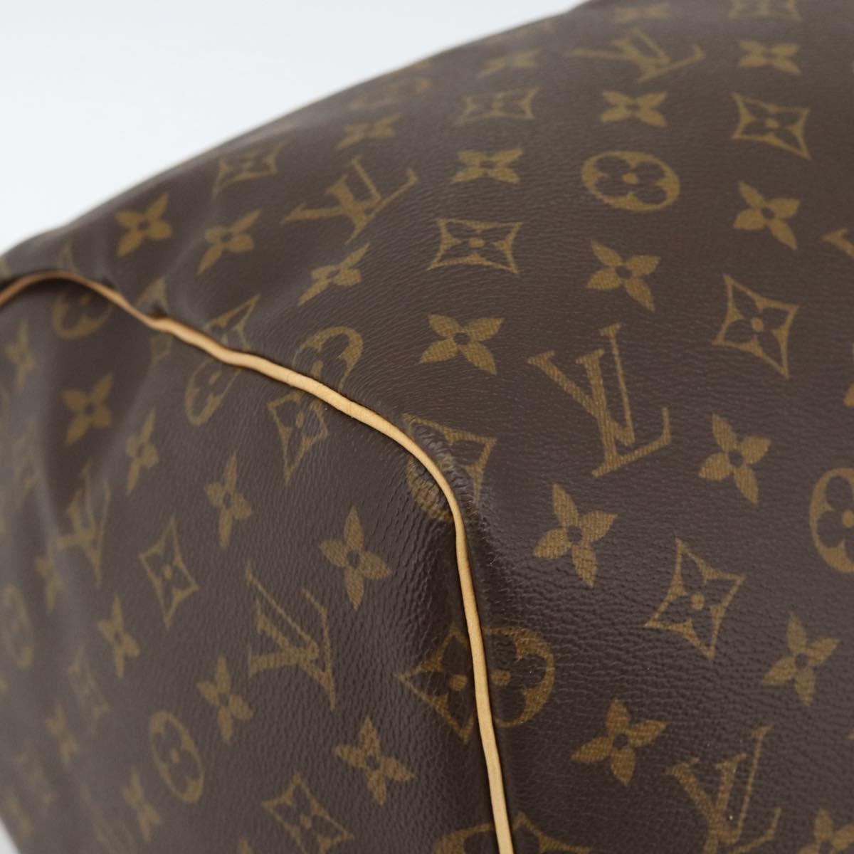 LOUIS VUITTON Monogram Keepall 55 Boston Bag M41424 LV Auth 190647A