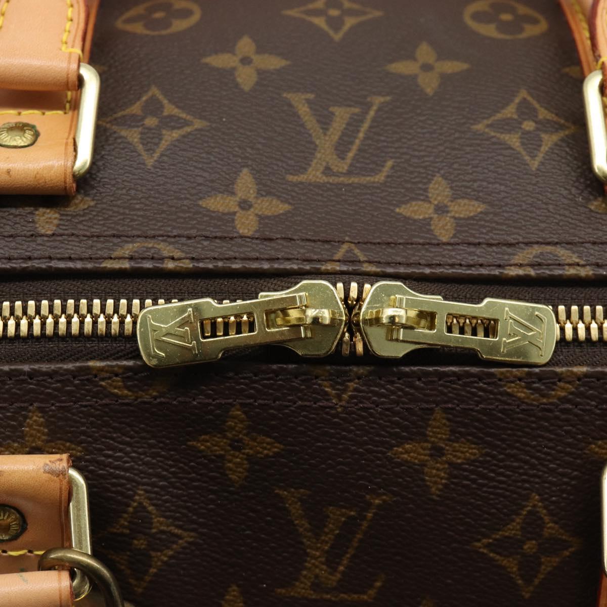 LOUIS VUITTON Monogram Keepall 55 Boston Bag M41424 LV Auth 190647A