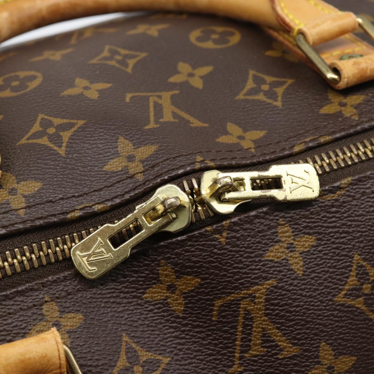 LOUIS VUITTON Monogram Keepall 60 Boston Bag M41422 LV Auth 190648