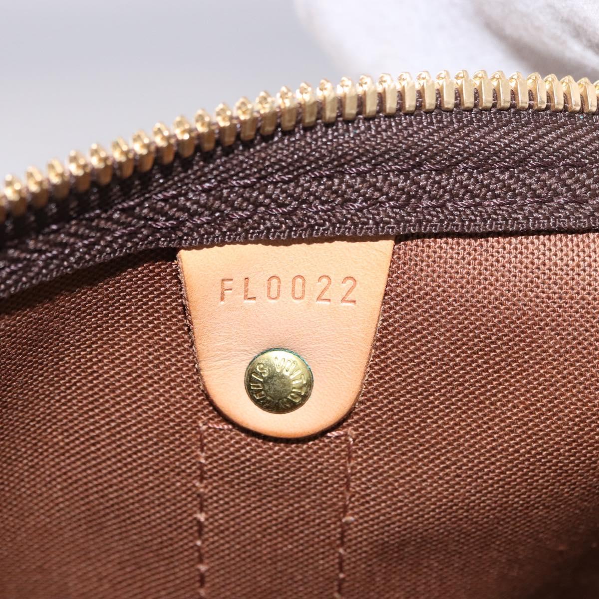 LOUIS VUITTON Monogram Keepall 50 Boston Bag M41426 LV Auth 190654A