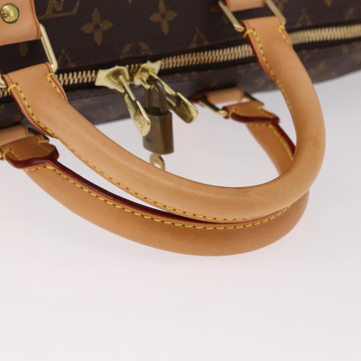 LOUIS VUITTON Monogram Keepall 50 Boston Bag M41426 LV Auth 190654A
