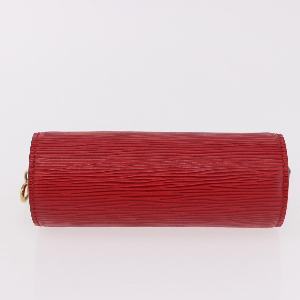LOUIS VUITTON Epi Soufflot Hand Bag Red M52227 LV Auth 190657V