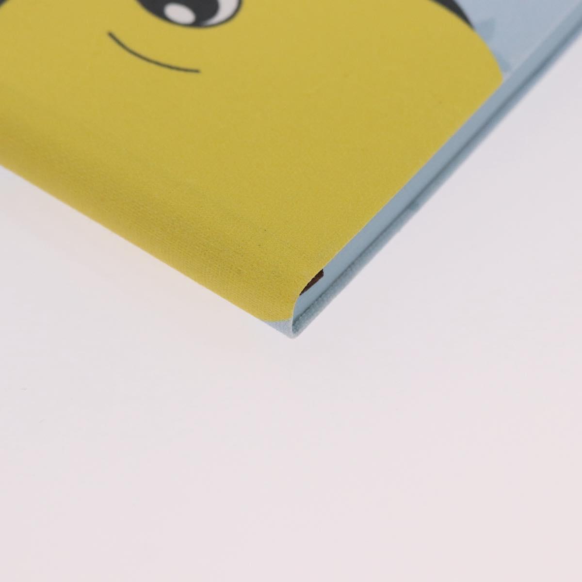 LOUIS VUITTON Notebook MM Jane Note Cover Light Blue GI1119 LV Auth 190665M