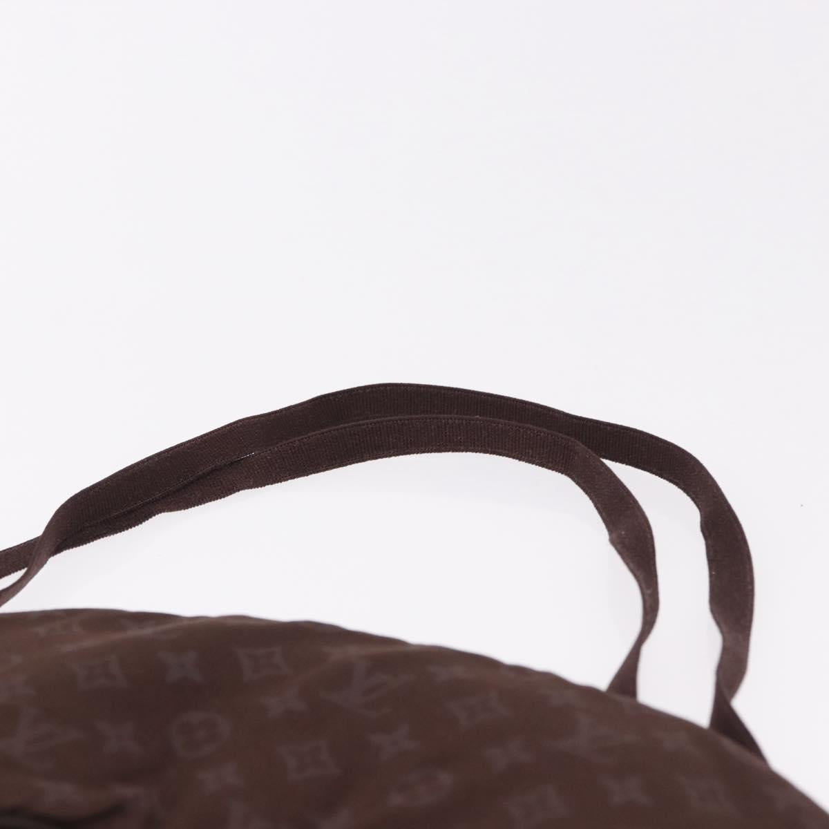 LOUIS VUITTON Monogram Mini Lin Voyage Travel Set Brown M99204 LV Auth 190667M