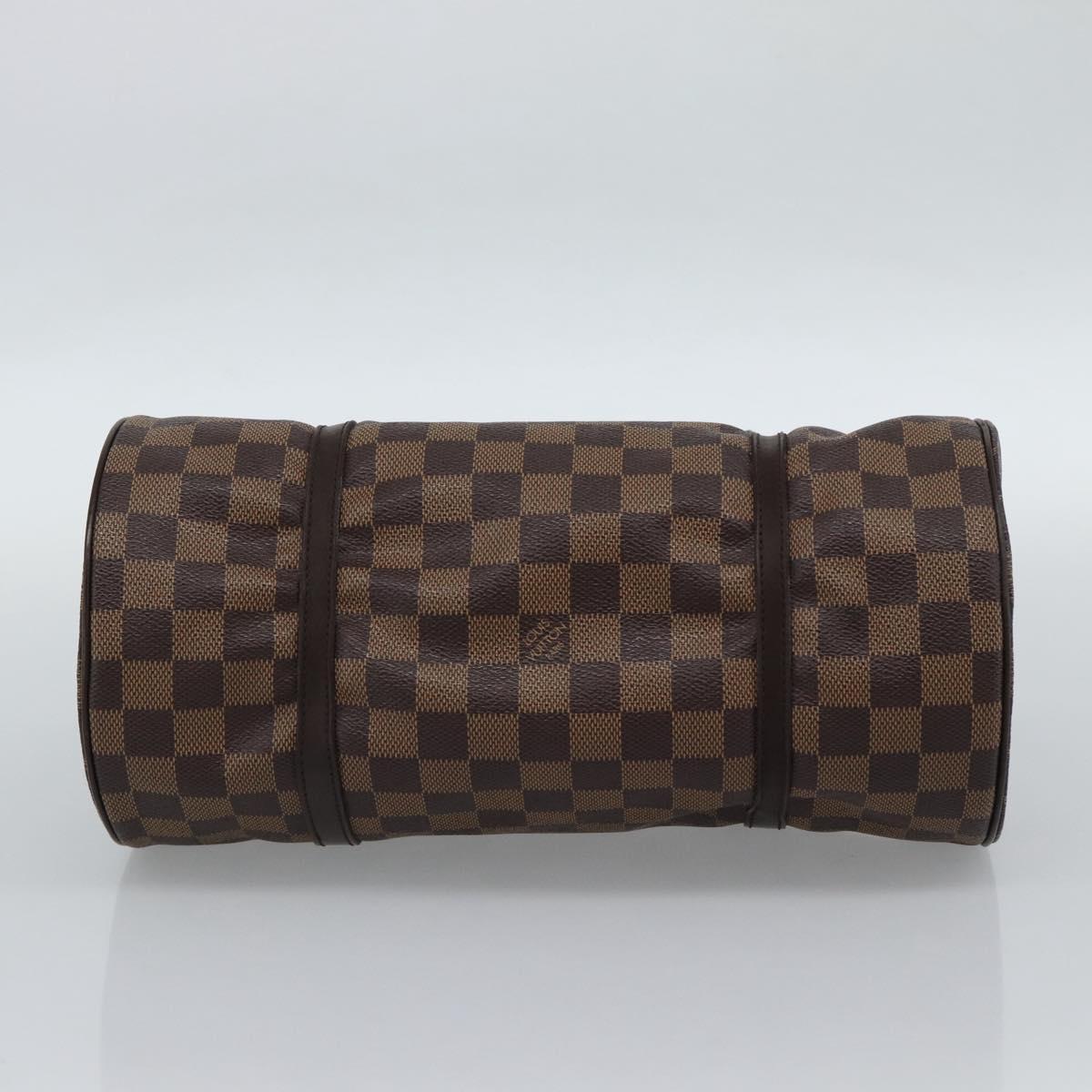 LOUIS VUITTON Damier Ebene Papillon 30 Hand Bag N51303 LV Auth 190670