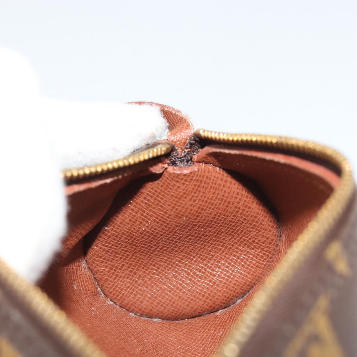 LOUIS VUITTON Monogram Papillon Pouch LV Auth 190671