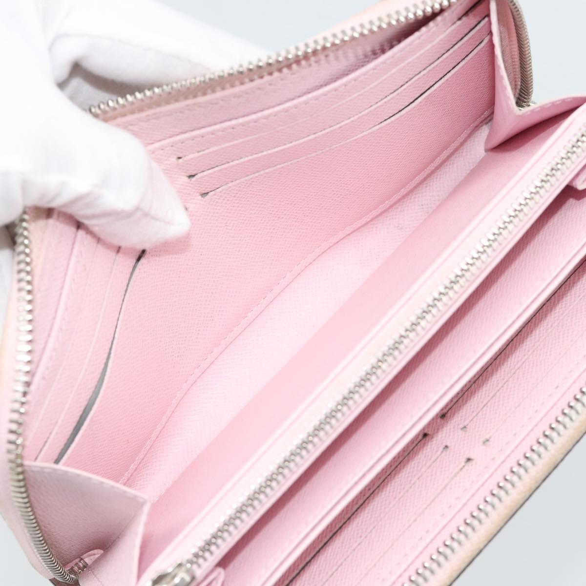 LOUIS VUITTON Monogram Escal Zippy Wallet Long Wallet Pink M69110 LV Auth 190680