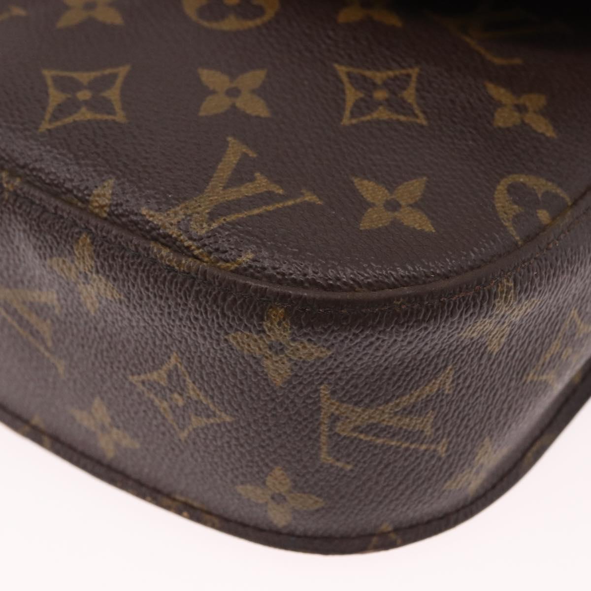 LOUIS VUITTON Monogram Saint Cloud GM Shoulder Bag M51242 LV Auth 190699