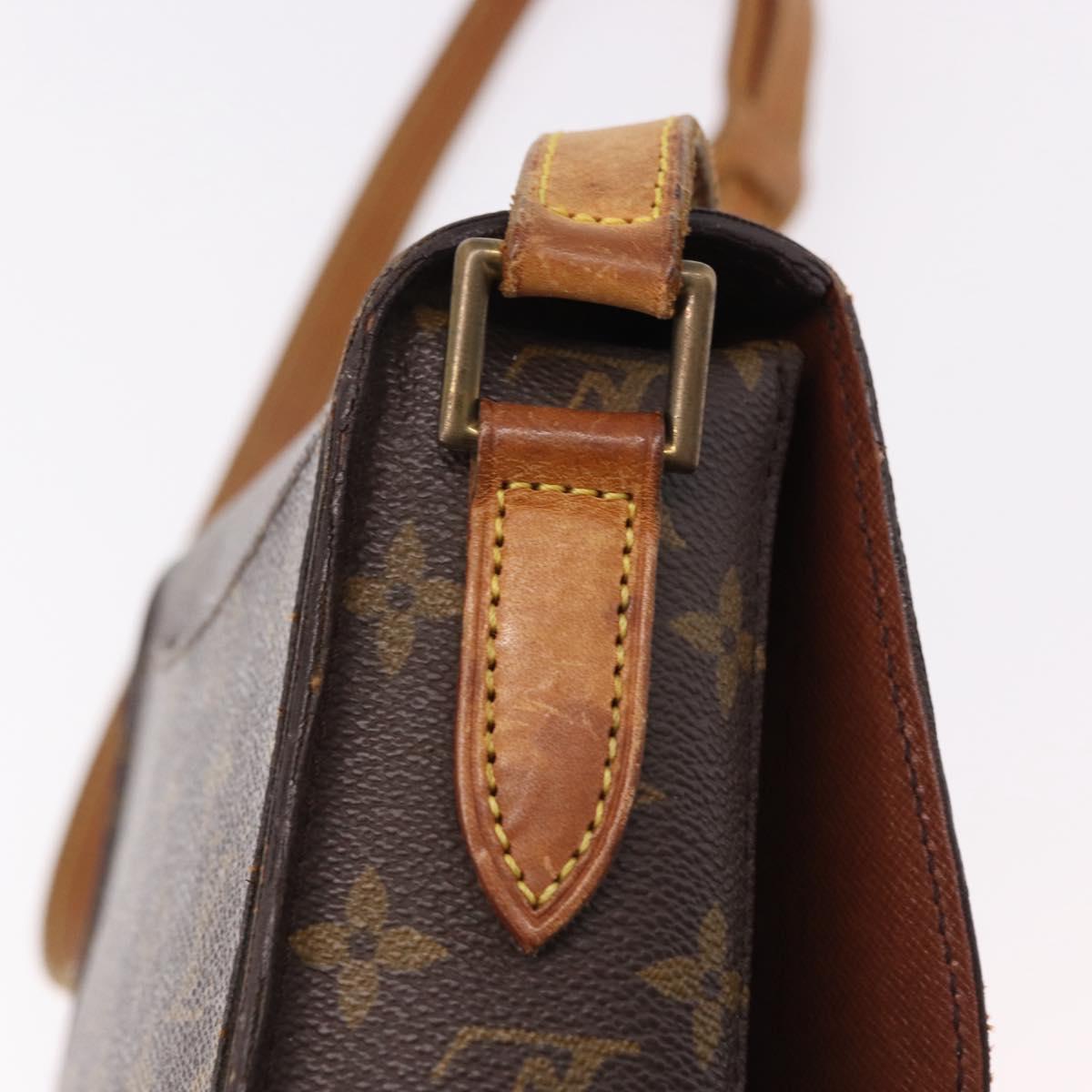 LOUIS VUITTON Monogram Saint Cloud GM Shoulder Bag M51242 LV Auth 190699