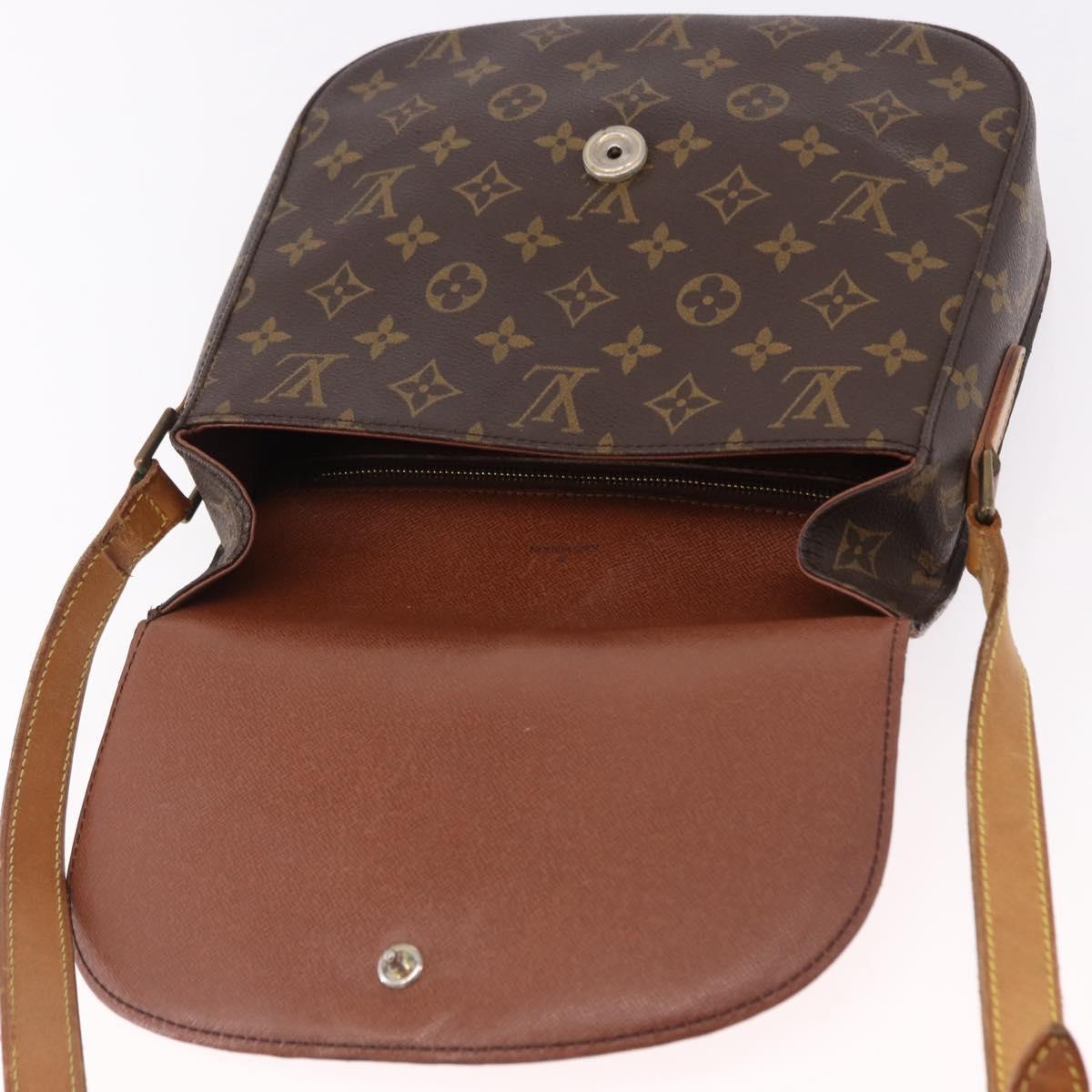 LOUIS VUITTON Monogram Saint Cloud GM Shoulder Bag M51242 LV Auth 190699