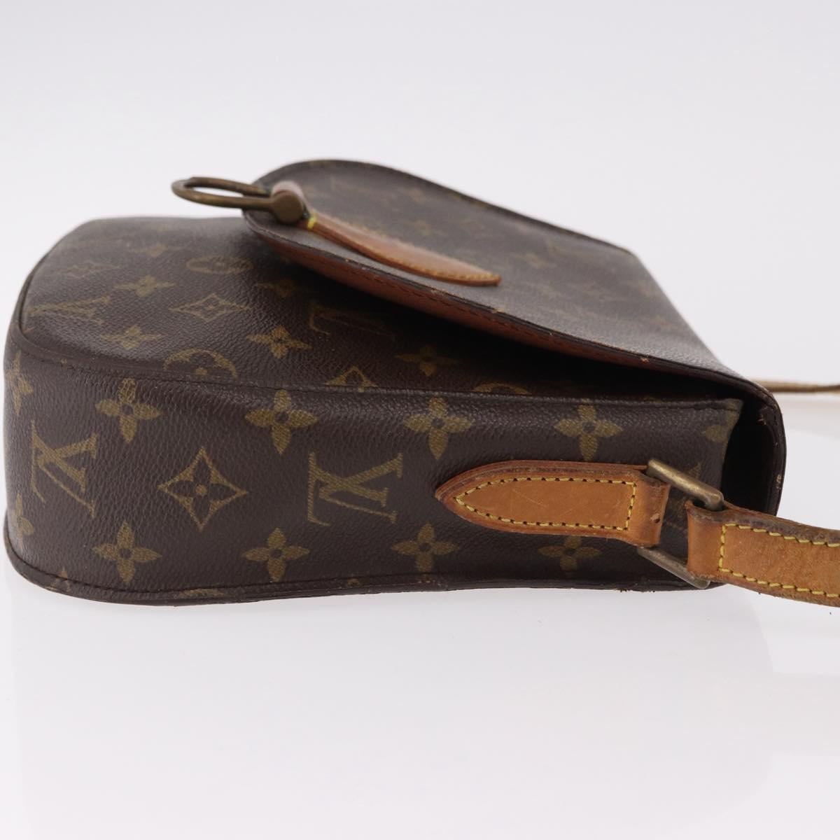 LOUIS VUITTON Monogram Saint Cloud GM Shoulder Bag M51242 LV Auth 190699