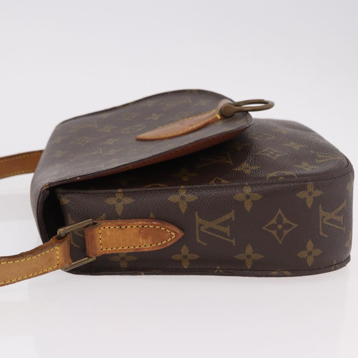 LOUIS VUITTON Monogram Saint Cloud GM Shoulder Bag M51242 LV Auth 190699