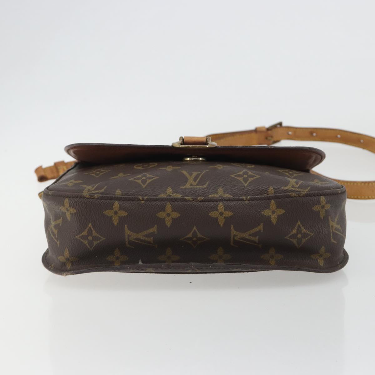LOUIS VUITTON Monogram Saint Cloud GM Shoulder Bag M51242 LV Auth 190700