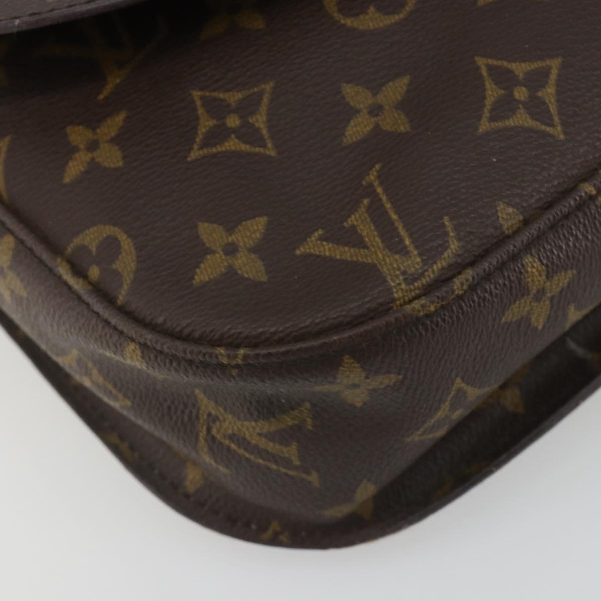 LOUIS VUITTON Monogram Saint Cloud GM Shoulder Bag M51242 LV Auth 190700