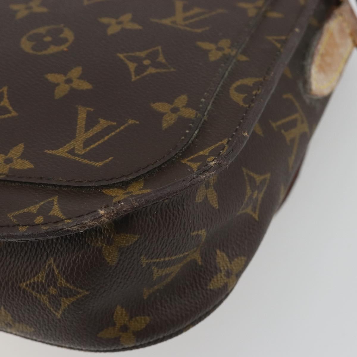 LOUIS VUITTON Monogram Saint Cloud GM Shoulder Bag M51242 LV Auth 190700