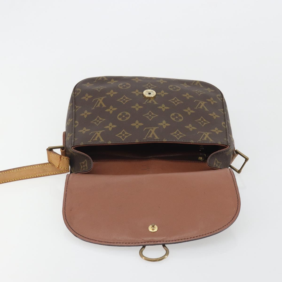 LOUIS VUITTON Monogram Saint Cloud GM Shoulder Bag M51242 LV Auth 190700