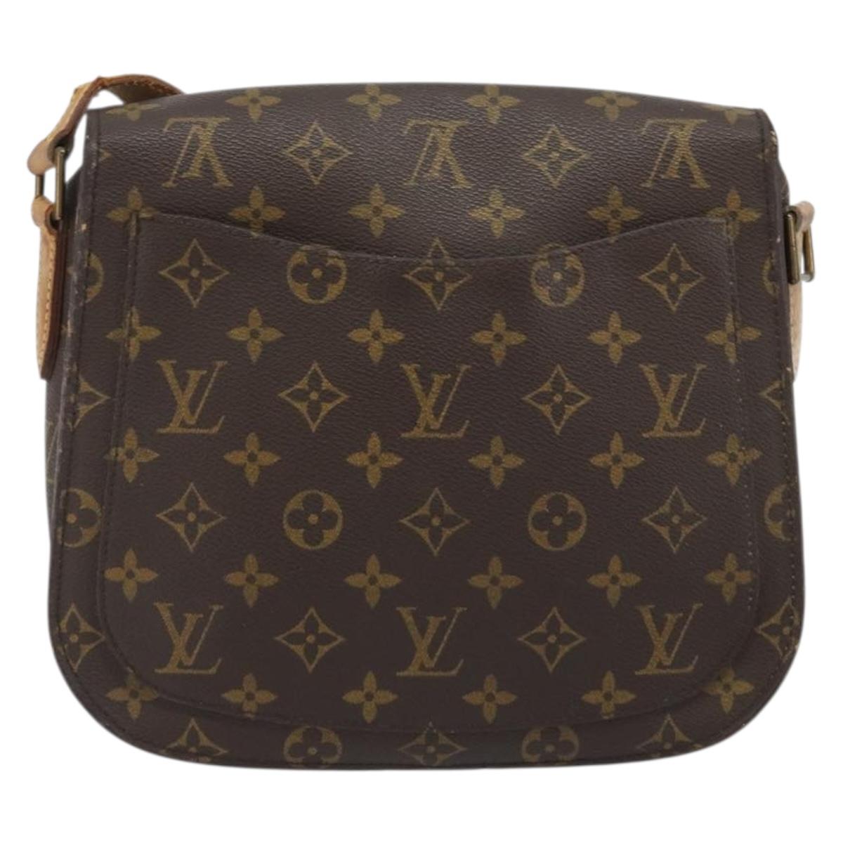 LOUIS VUITTON Monogram Saint Cloud GM Shoulder Bag M51242 LV Auth 190700