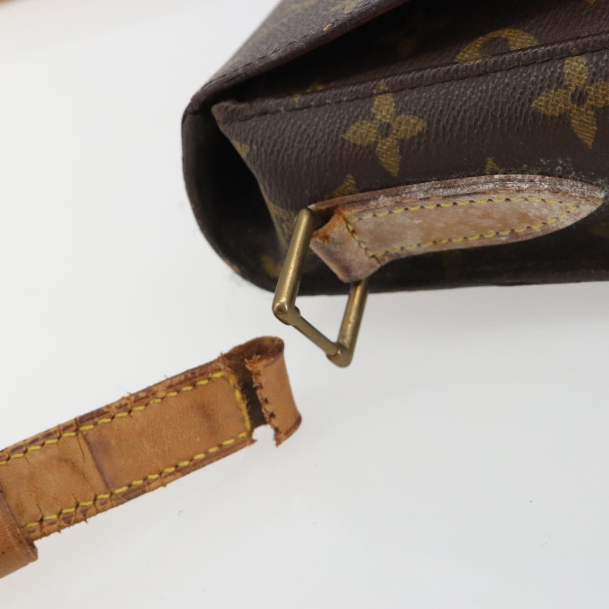 LOUIS VUITTON Monogram Saint Cloud GM Shoulder Bag M51242 LV Auth 190700