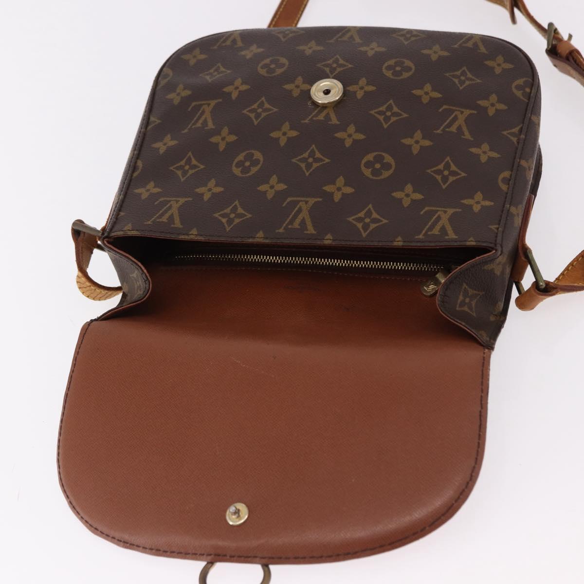 LOUIS VUITTON Monogram Saint Cloud GM Shoulder Bag M51242 LV Auth 190701