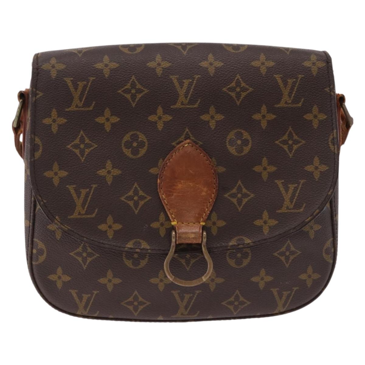 LOUIS VUITTON Monogram Saint Cloud GM Shoulder Bag M51242 LV Auth 190701