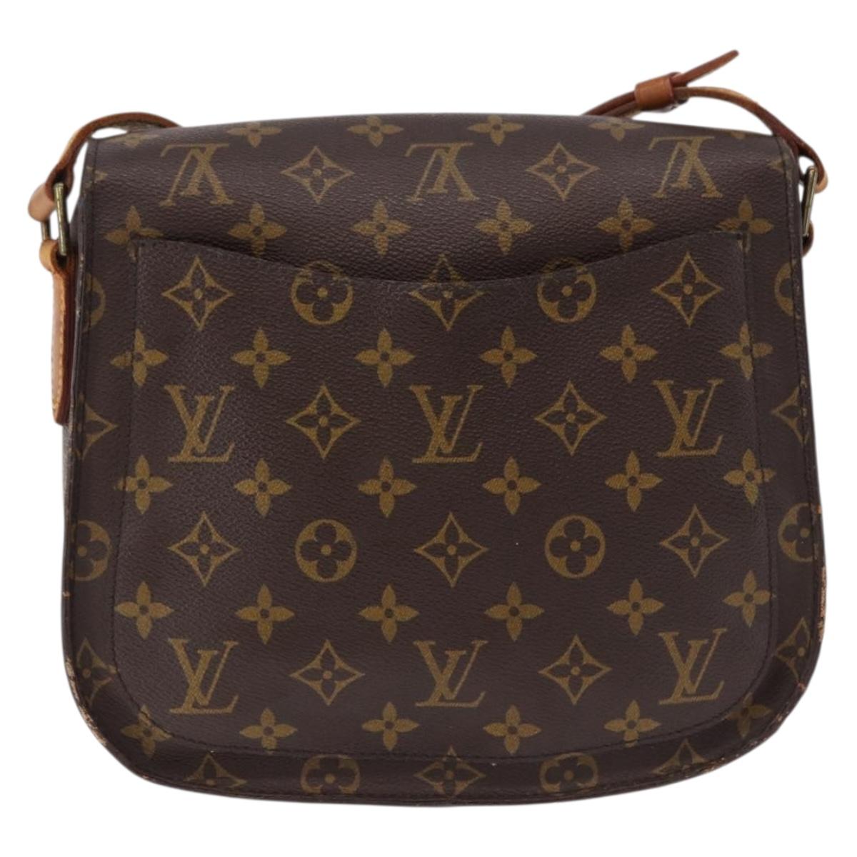 LOUIS VUITTON Monogram Saint Cloud GM Shoulder Bag M51242 LV Auth 190701