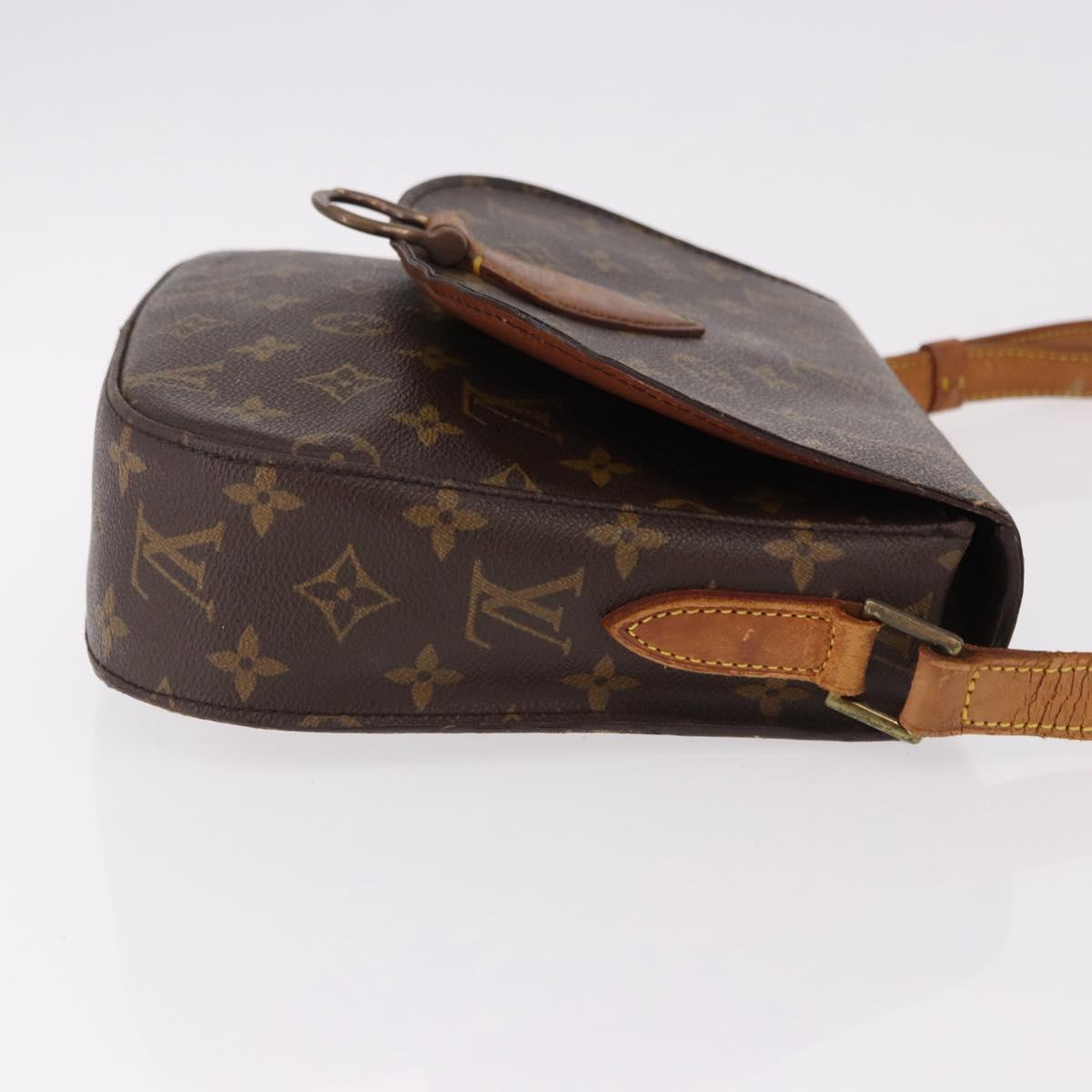 LOUIS VUITTON Monogram Saint Cloud GM Shoulder Bag M51242 LV Auth 190701