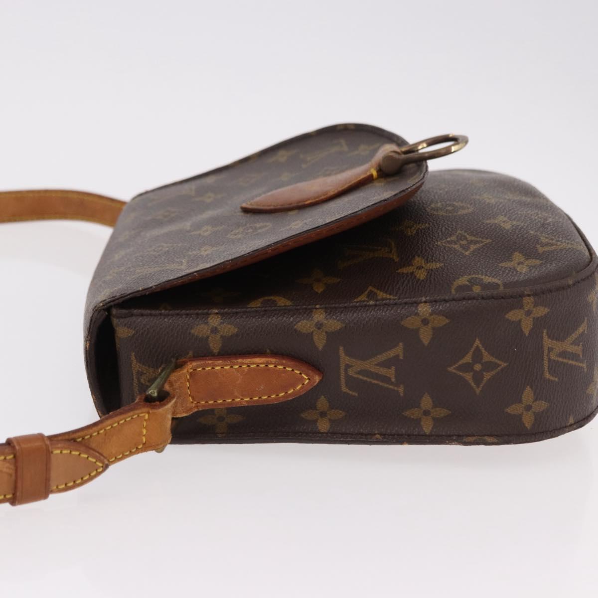 LOUIS VUITTON Monogram Saint Cloud GM Shoulder Bag M51242 LV Auth 190701