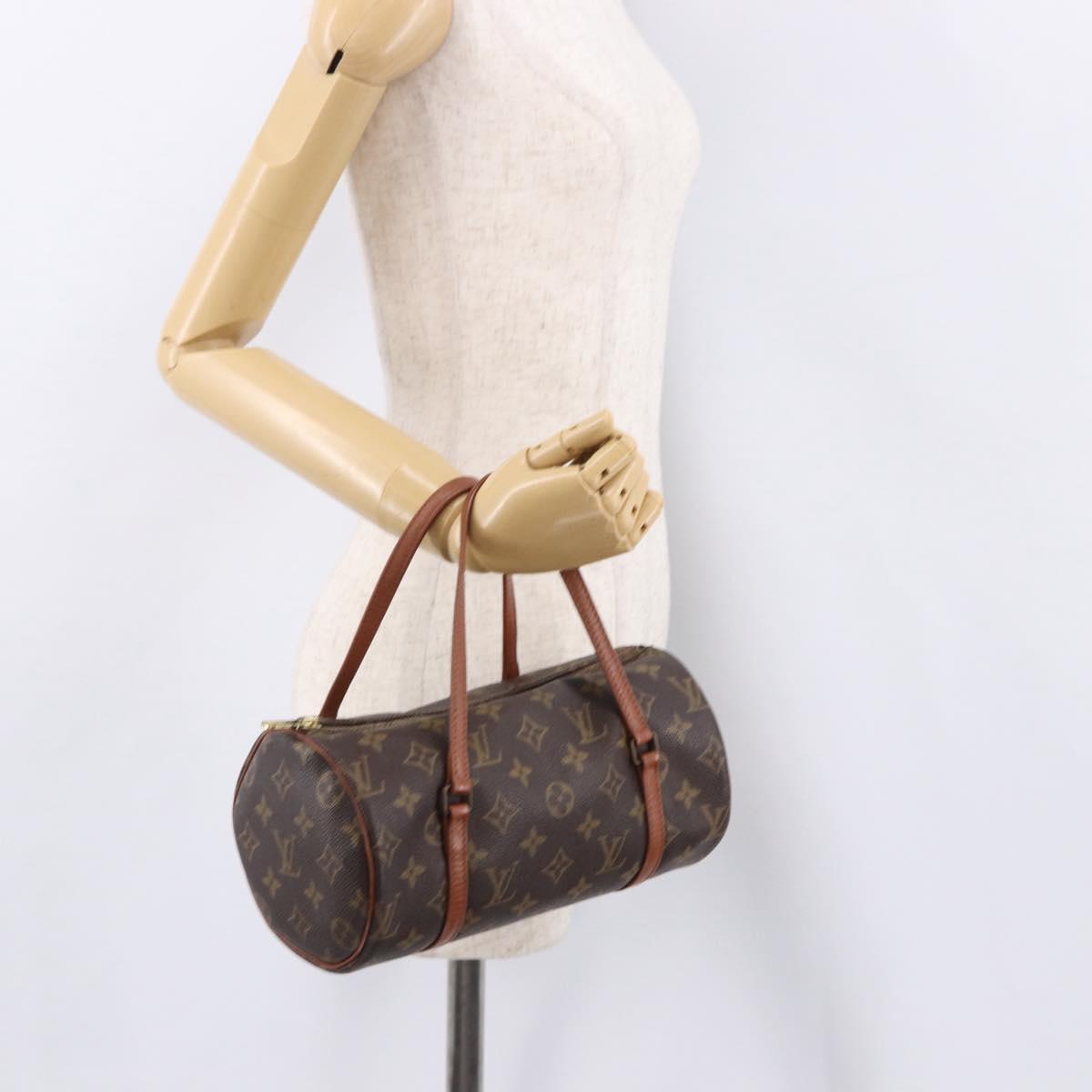 LOUIS VUITTON Monogram Papillon 26 Hand Bag M51386 LV Auth 190702A